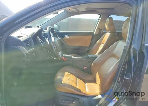 2012 Lexus Ct 200 из США, поврежденный, VIN JTHKD5BH2C2054730